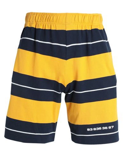 Vtmnts Man Shorts & Bermuda Shorts Ocher Size M Cotton In Yellow