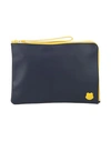 Kenzo Man Handbag Midnight Blue Size - Bovine Leather In Blue