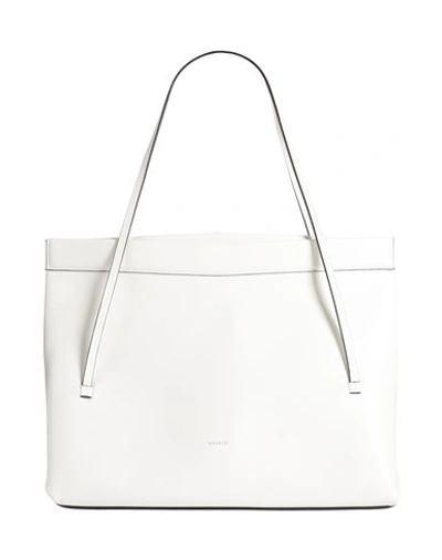 Wandler Woman Handbag Cream Size - Soft Leather In White
