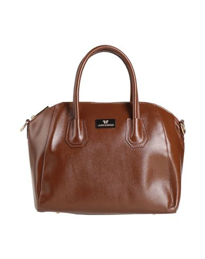 Laura Di Maggio Woman Handbag Cocoa Size - Leather In Brown