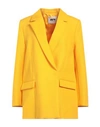 Maison Rabih Kayrouz Woman Blazer Ocher Size 8 Cotton In Yellow