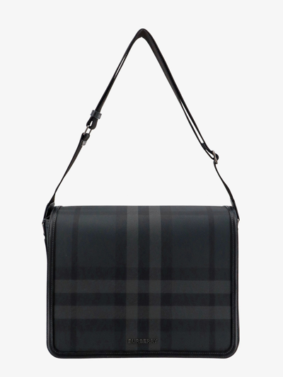 Burberry Shoulder Bag In Gray