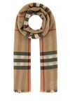 BURBERRY BURBERRY UNISEX EMBROIDERED WOOL SCARF