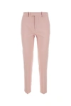 BURBERRY BURBERRY WOMAN PASTEL PINK WOOL PANT