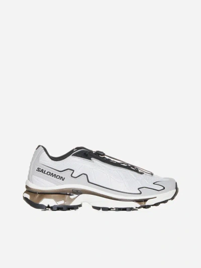 Salomon Xt-slate Mesh Sneakers In Glacier Gray,ghost Gray,black