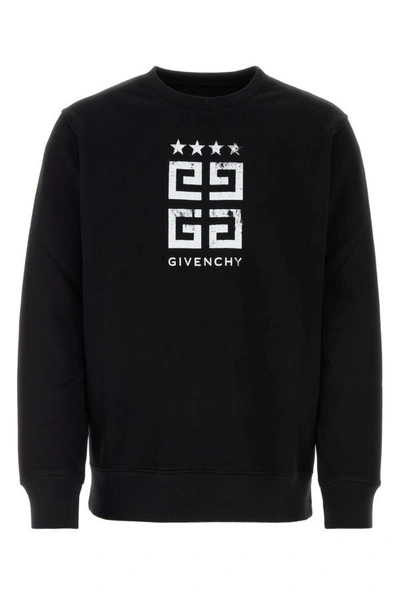 Givenchy Cotton Sweatshirt In Black