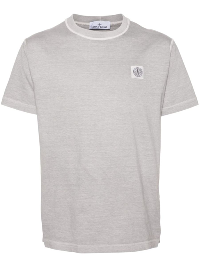 Stone Island T-shirt Clothing In Grey