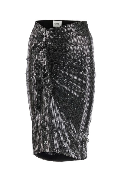 Isabel Marant Étoile Isabel Marant Etoile Skirts In Silver