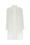 Loewe Generously Cut Blouse In Lightweight Fabric In White