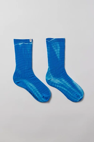 Socksss Heritage Crew Sock In Blue, Women's At Urban Outfitters