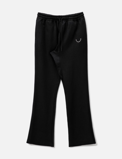 Readymade Flare Smile Sweatpants In Black
