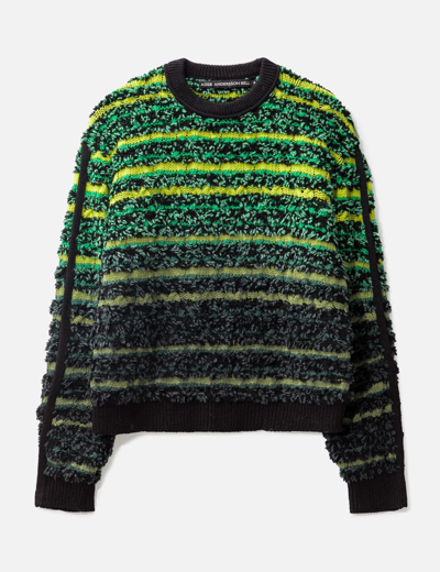 Andersson Bell Green & Black Borden Sweater