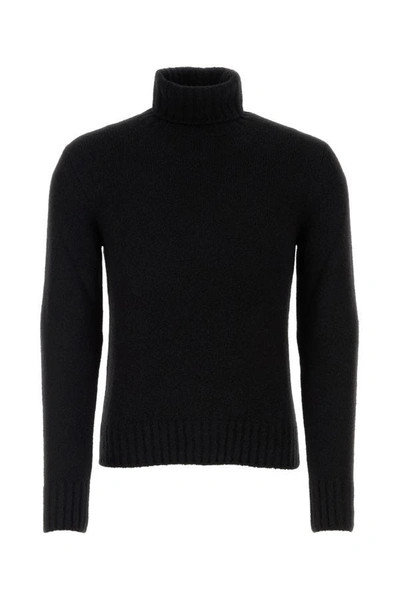 Tom Ford Man Black Cashmere Blend Sweater