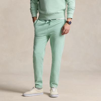 Ralph Lauren Loopback Fleece Sweatpant In Celadon