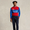 RALPH LAUREN POLO SPORT WASHABLE WOOL CYCLING SWEATER