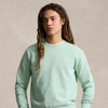 Ralph Lauren Loopback Fleece Sweatshirt In Celadon