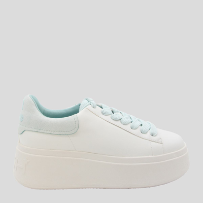 スニーカー ASH SNEAKERS WHITE/WATER Ash Multicolor Leather Sneakers In White/water | ModeSens