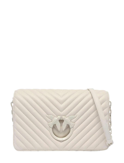 Pinko Bags In Bianco + Bianco-