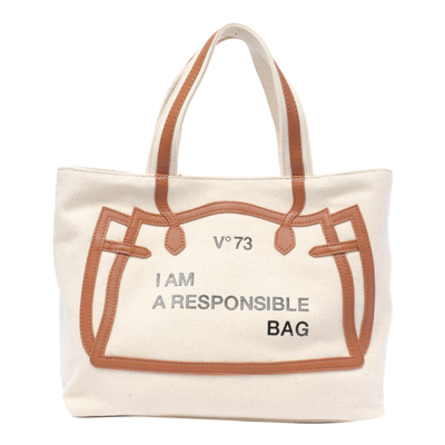 V73 Responsability Must Handbag In Beige