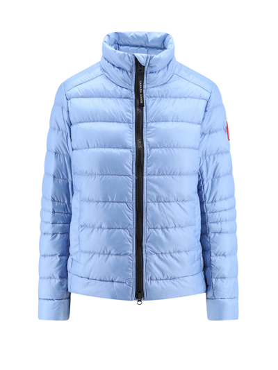 Canada Goose Cypress Packable Hooded Puffer Jacket In Dawn Blue