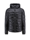 Canada Goose Crofton Quilted Shell-down Hooded Jacket In Black