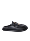 Moncler Bell Mules In Black