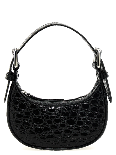 By Far Mini Soho Handbag In Black