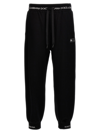 Dolce & Gabbana Logo-waistband Drawstring Track Pants In Black