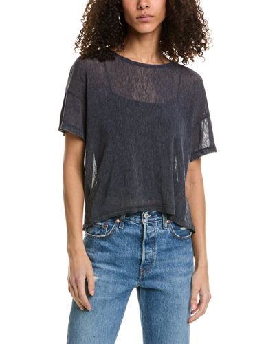 Project Social T Dani Two-for Mesh T-shirt In Blue