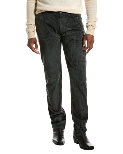 Tod's Suede Pant In Grey