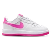 Nike Boys  Air Force 1 Low Easyon In White/laser Fuchsia