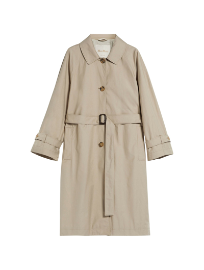 MAX MARA THE CUBE SINGLE-BREASTED TRENCH COAT IN WATER-REPELLENT TWILL