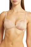 Skims Ultimate Collection Teardrop Underwire Push-up Bra In Sand
