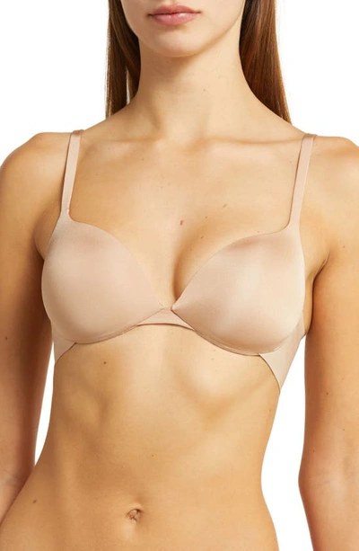 Skims Ultimate Collection Teardrop Underwire Push-up Bra In Sand