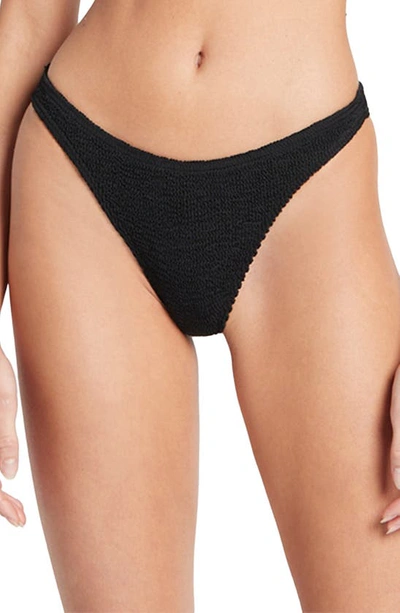 Bondeye Bound By Bond-eye Sinner Bikini Bottoms In Black Eco