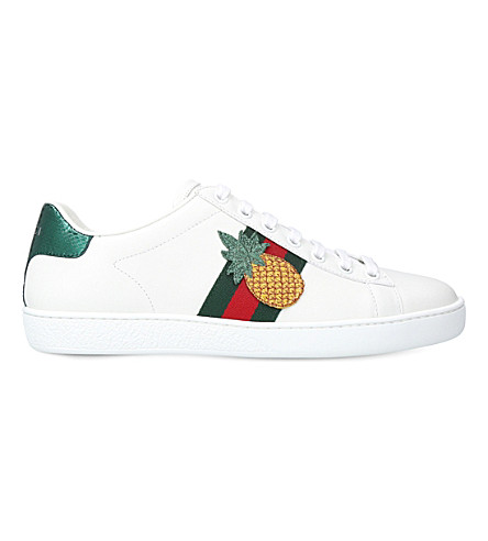 gucci sneakers with pineapple