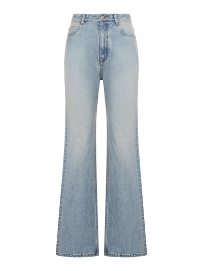 BALENCIAGA BALENCIAGA FLARED-LEG JEANS