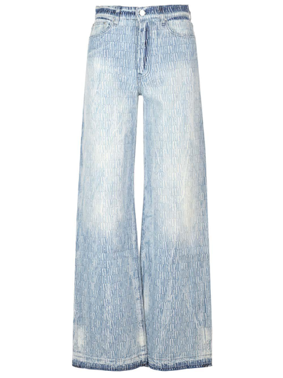Amiri High-waisted Jeans In Blue