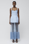 Jonathan Simkhai Callan Dress In Marina Blue