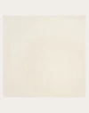 Valentino Garavani Toile Iconographe Wool And Silk Shawl Woman Ivory Uni