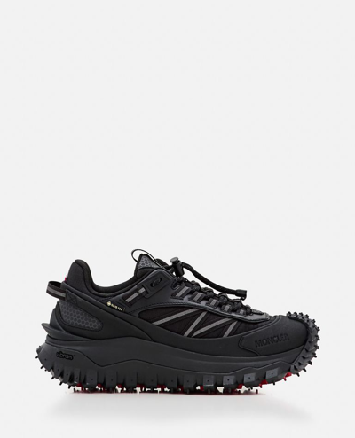 Moncler Trailgrip Gtx Low Top Sneakers In Black