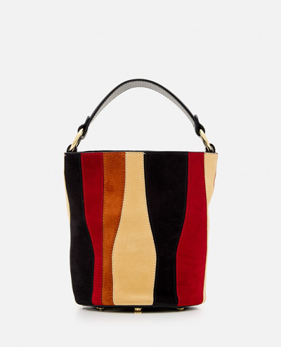 Colville Small Patch Cylinder Leather Bag In Multicolor