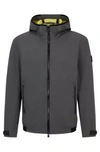 HUGO BOSS WATER-REPELLENT SOFTSHELL JACKET WITH LOGO BADGE