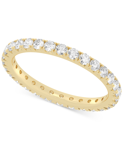 Macy's Diamond Eternity Band (1 Ct. T.w.) In 14k Gold (also In Platinum) In Yellow Gold