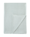 Melange Herringbone Cotton Blanket, Full/queen In Mint