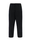 Prada Trousers In Nero