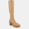 Journee Collection Women's Tru Comfort Foam Alondra Boots In Brown