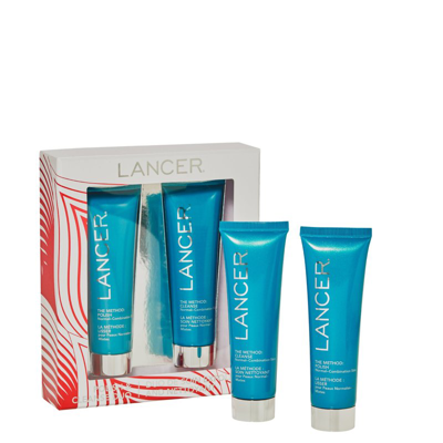 Lancer Winter Travel Polish & Cleanse Duo In White