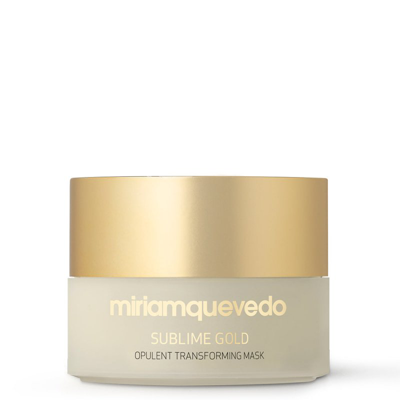 Miriam Quevedo Sublime Gold Opulent Transforming Mask In White