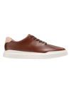 COLE HAAN MEN'S PERFORATED LEATHER LOW-TOP SNEAKERS